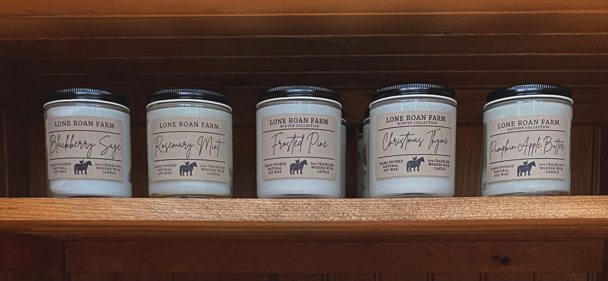 Bookworm Wood Wick Soy Candle - Together Farms